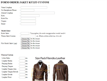 Tablet Screenshot of custom.jaketkulit.net
