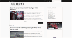 Desktop Screenshot of jaketkulit.info
